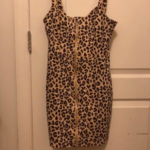 Cheetah print Dress